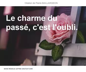 Citations Pierre BAILLARGEON