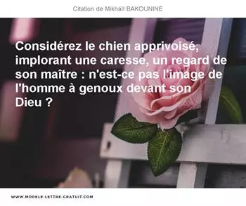Citations Mikhaïl BAKOUNINE