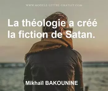 Citation de Mikhaïl BAKOUNINE