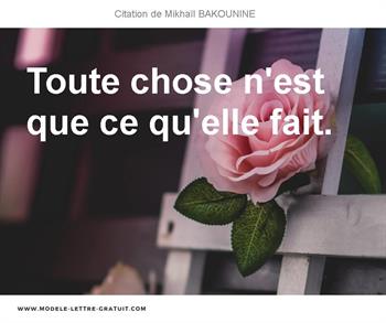 Citations Mikhaïl BAKOUNINE