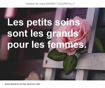 Citations Jules BARBEY D