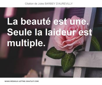 Citations Jules BARBEY D