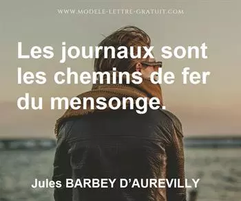 Citation de Jules BARBEY D