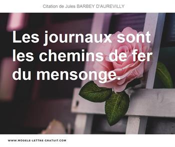 Citations Jules BARBEY D