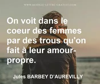 Citation de Jules BARBEY D