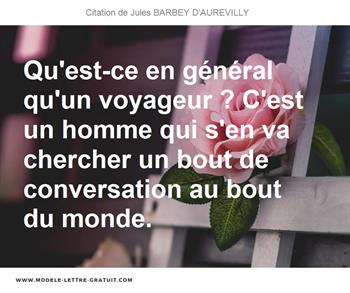 Citations Jules BARBEY D