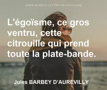 Citation de Jules BARBEY D