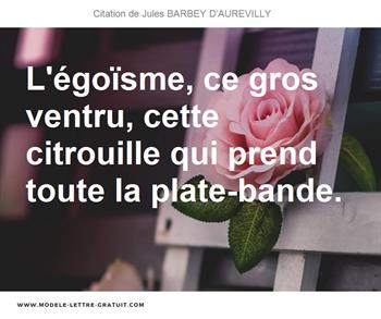 Citations Jules BARBEY D