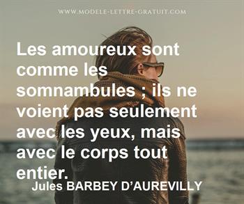 Citation de Jules BARBEY D’AUREVILLY