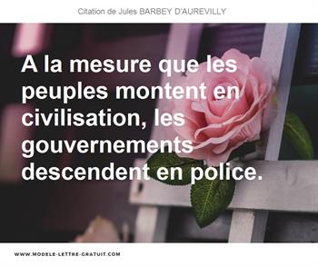Citations Jules BARBEY D