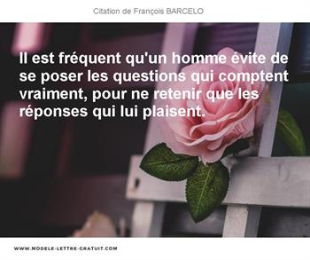 Citations François BARCELO