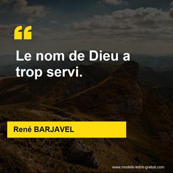 Citations René BARJAVEL