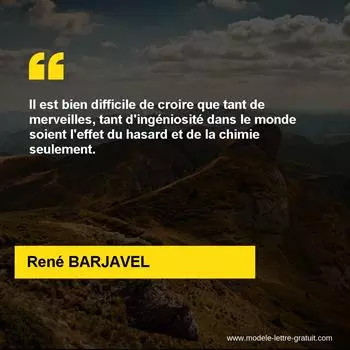 Citation René BARJAVEL