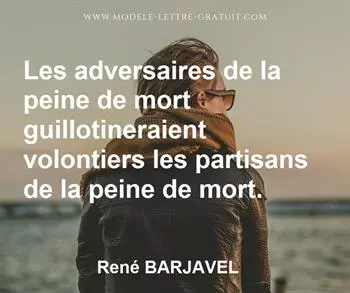 Citation de René BARJAVEL