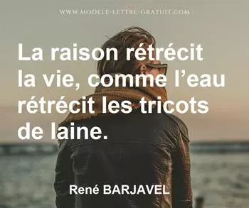 Citation de René BARJAVEL