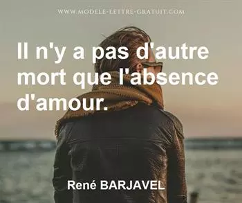 Citation de René BARJAVEL
