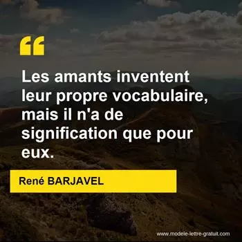 Citation René BARJAVEL