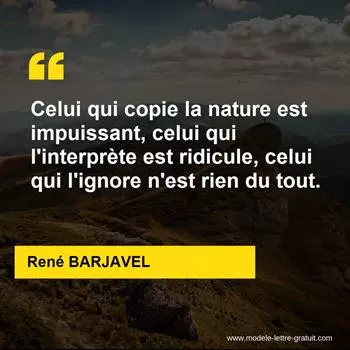 Citation René BARJAVEL