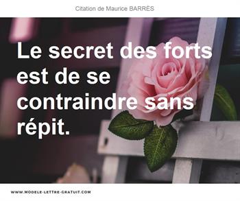 Citations Maurice BARRÈS