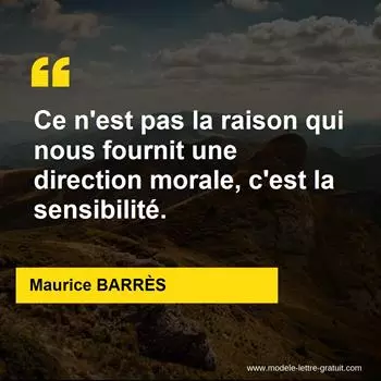 Citation Maurice BARRÈS