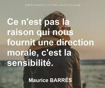 Citation de Maurice BARRÈS