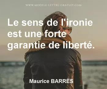 Citation de Maurice BARRÈS