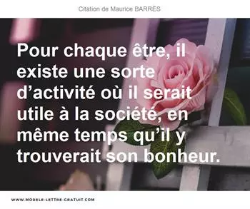 Citations Maurice BARRÈS