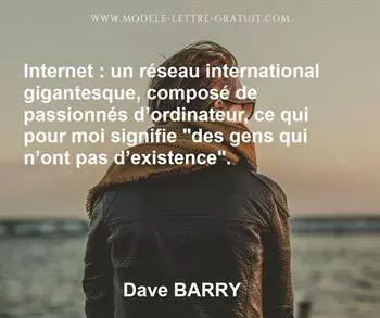 Citation de Dave BARRY