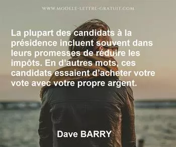 Citation de Dave BARRY