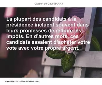 Citations Dave BARRY