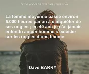 Citation de Dave BARRY