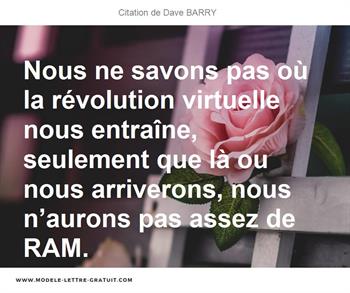 Citations Dave BARRY