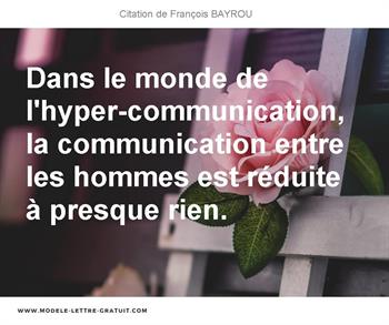 Citations François BAYROU