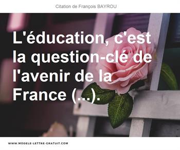 Citations François BAYROU