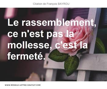 Citations François BAYROU