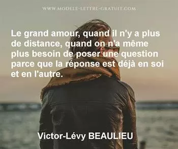 Citation de Victor-Lévy BEAULIEU