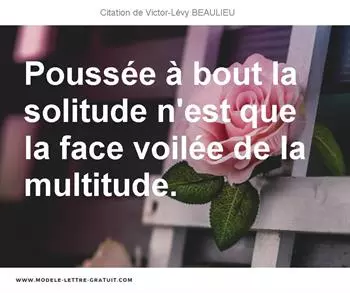 Citations Victor-Lévy BEAULIEU