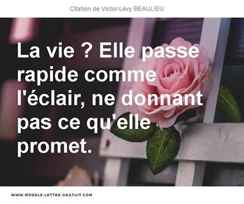 Citations Victor-Lévy BEAULIEU