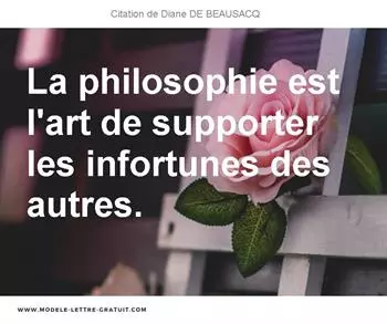 Citations Diane DE BEAUSACQ