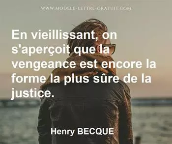 Citation de Henry BECQUE