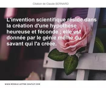 Citations Claude BERNARD