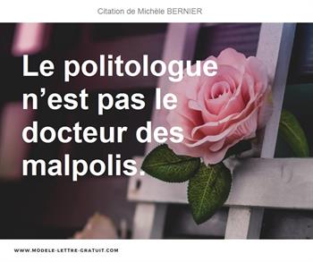 Citations Michèle BERNIER