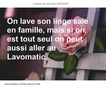Citations Michèle BERNIER