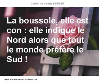 Citations Michèle BERNIER