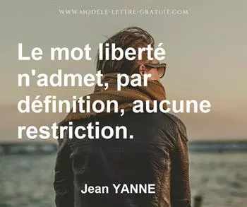 Citation de Jean YANNE