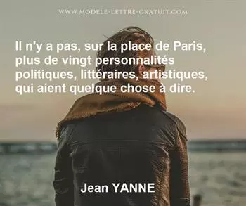 Citation de Jean YANNE