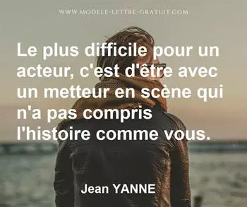 Citation de Jean YANNE