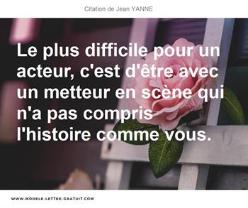 Citations Jean YANNE