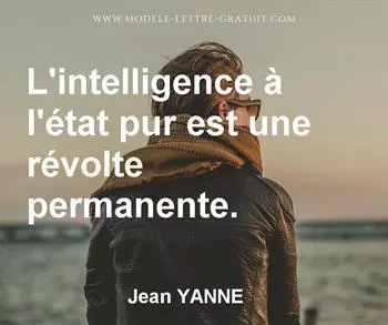 Citation de Jean YANNE