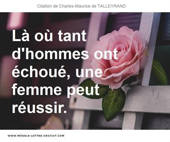 Citations Charles-Maurice de TALLEYRAND